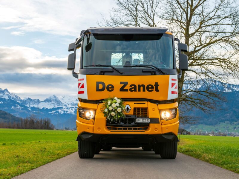 Neuer Lastwagen Renault Trucks